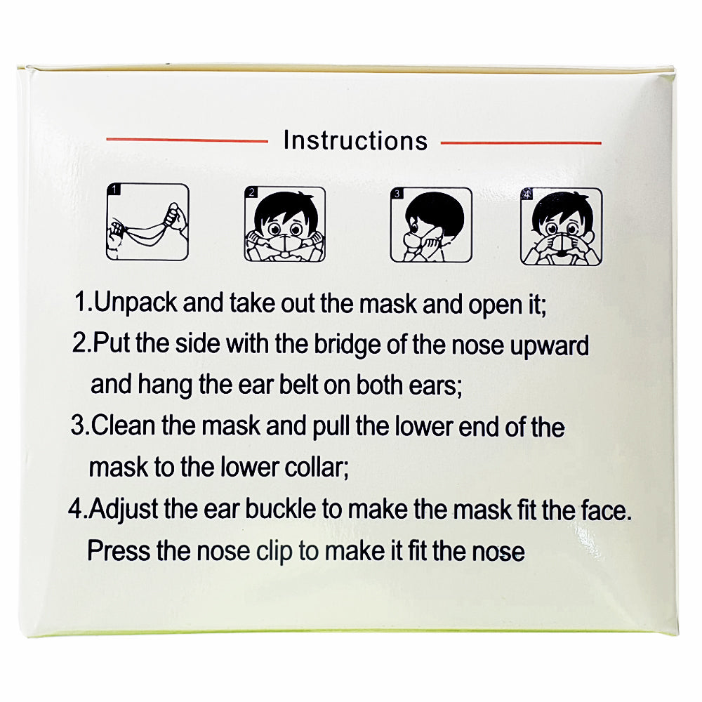 disposable protective mask instructions