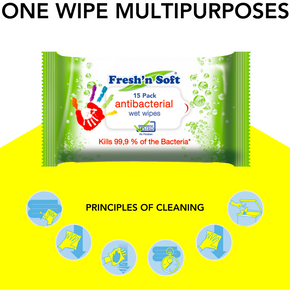 Multi-Purpose Antibacterial Disinfectant 15 Pack Multipack
