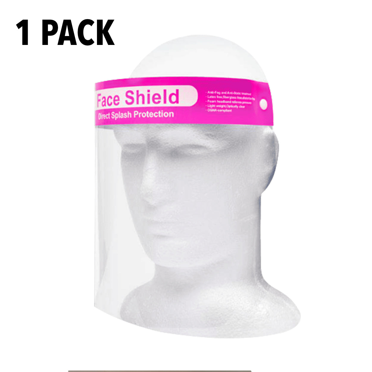 Reusable Standard Face Visor Foam